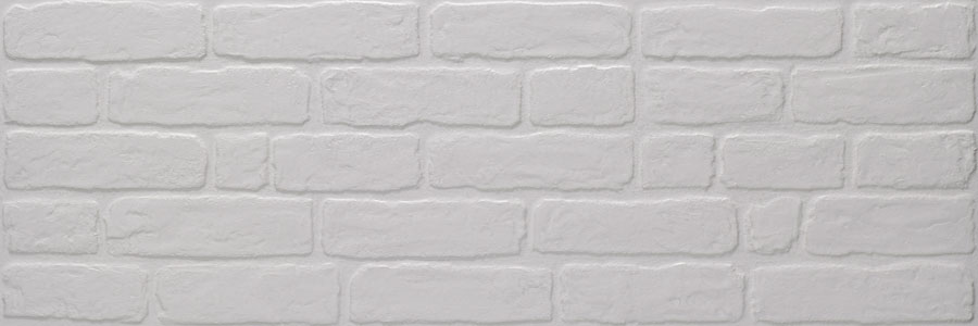 WALL BRICK WHITE