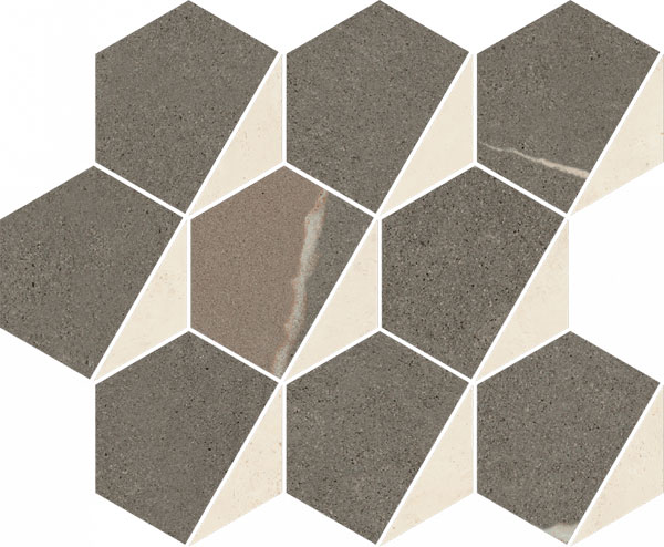 Метрополис Мозаика Гексагон Ворм / Metropolis Mosaico Hexagon Warm
