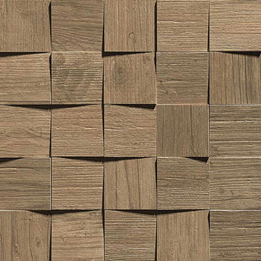 Axi Brown Chestnut Mosaico 3D Axi Brown Chestnut Mosaico 3D