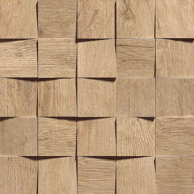 Axi Golden Oak Mosaico 3D