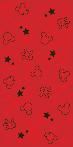 DISNEY HANDS FRIENDS R3060 RED DISNEY HANDS FRIENDS R3060 RED