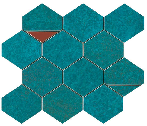 Blaze Verdigris Mosaico Nest