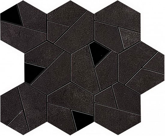 Boost Tarmac Mosaico Hex Black Boost Tarmac Mosaico Hex Black