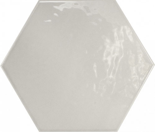 Hexatile Gris Claro Brillo Hexatile Gris Claro Brillo