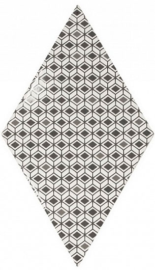 Rhombus Pattern B & W Rhombus Pattern B & W