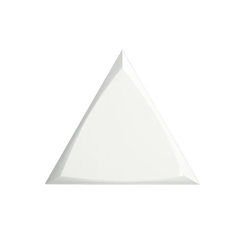 Evoke Traingle Channel White Glossy Evoke Traingle Channel White Glossy