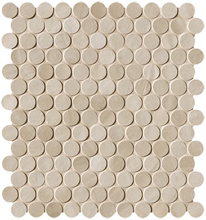brickell beige round mosaico matt brickell beige round mosaico matt