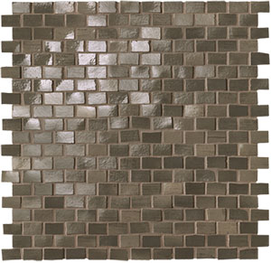 brickell brown brick mosaico gloss