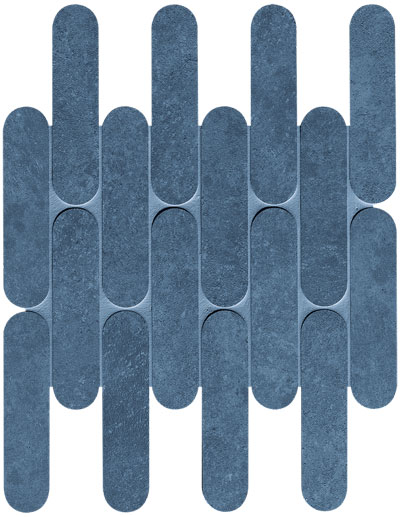 Still Denim Curve Mosaico Matt