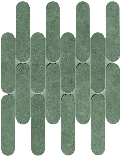 Still Aloe Curve Mosaico Matt Still Aloe Curve Mosaico Matt