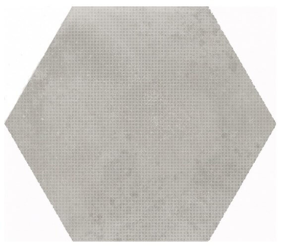 Hexagon Melange Silver Antislip