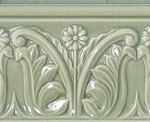 Rialto Vintage Blue Listello Flor