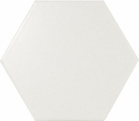 Hexagon White Matt