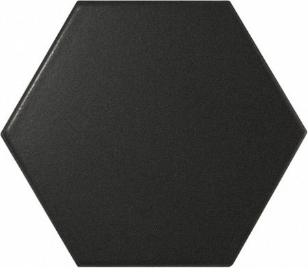 Hexagon Black Matt