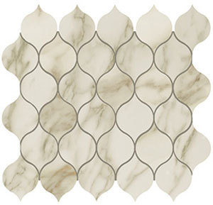 Marvel Royal Calacatta Drop Mosaic