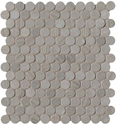 Connection Grey Round Mosaico