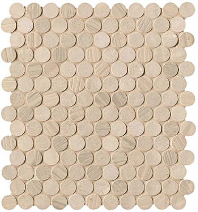 Connection Natural Round Mosaico