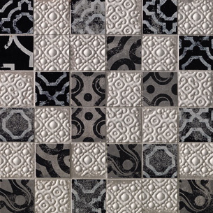 Creta Maiolica Grey Mosaico