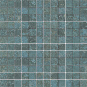 Grunge Blue Mosaico