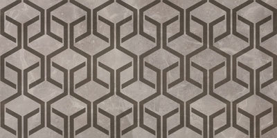 Marvel Grey Fleury Hexagon