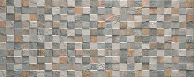 Mosaico Lithos Grey 3d