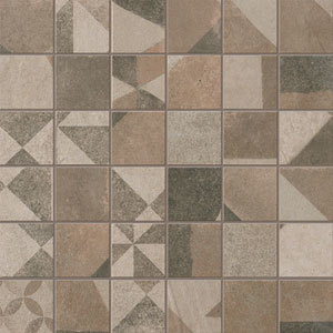 Terra Deco Beige Macromosaico