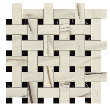 Marvel Bianco Fantastico Basket Weave Matt