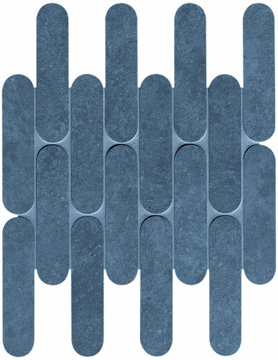 Still Denim Curve Mosaico Matt
