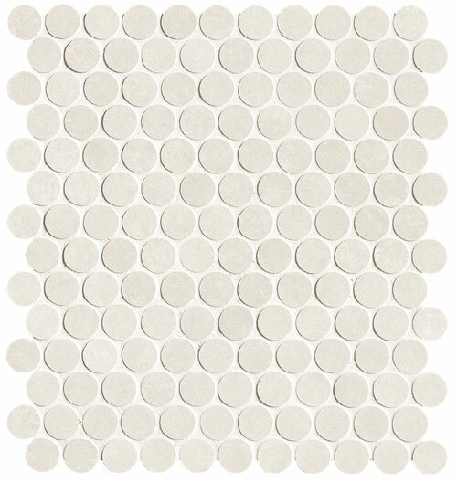 Still Gesso Round Mosaico Matt