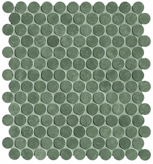 Still Aloe Round Mosaico Matt