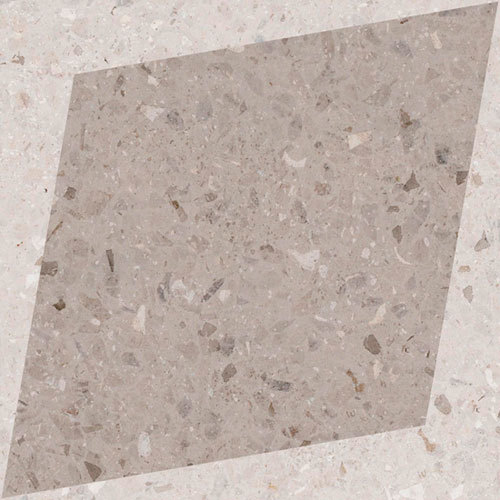 Natural Drops Rhombus Decor Taupe